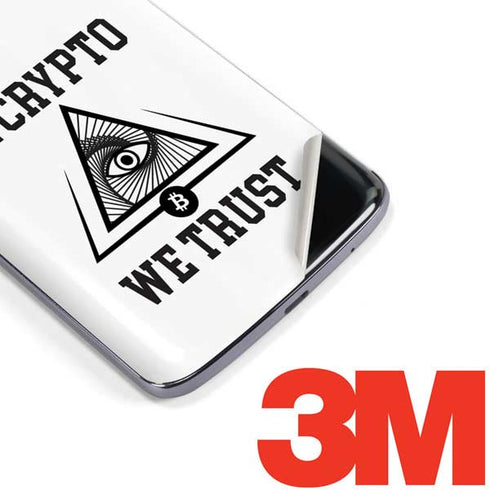 In Crypto We Trust Moto E5 Plus Skin