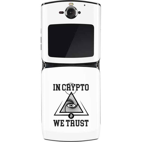 In Crypto We Trust Motorola RAZR Skin