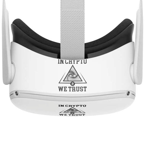 In Crypto We Trust Oculus Quest 2 Skin