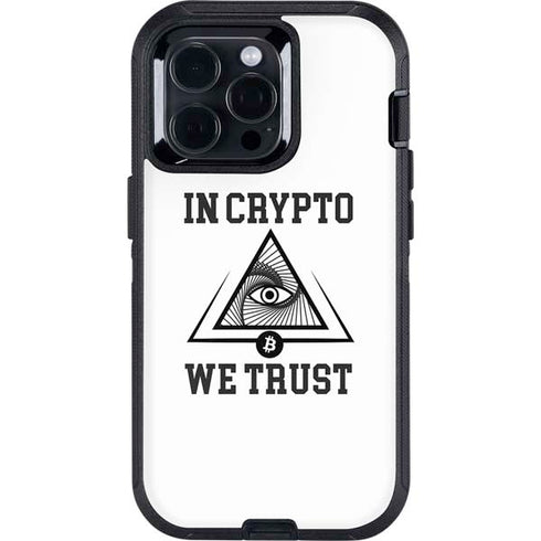 In Crypto We Trust Otterbox Defender iPhone Skin