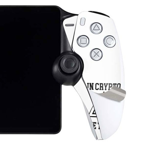 In Crypto We Trust PlayStation Portal Remote Player Skin