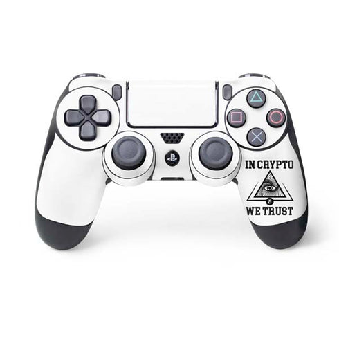 In Crypto We Trust PS4 Controller Skin