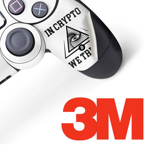 In Crypto We Trust PS4 Controller Skin