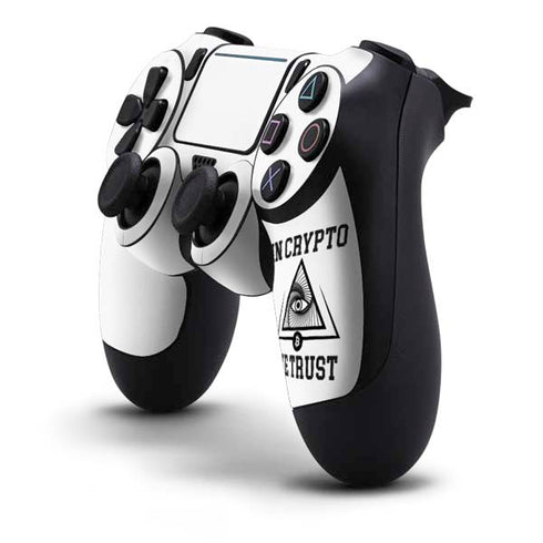 In Crypto We Trust PS4 Pro/Slim Controller Skin
