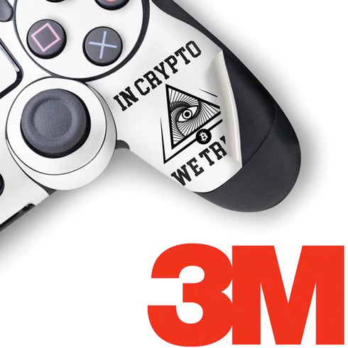 In Crypto We Trust PS4 Pro/Slim Controller Skin