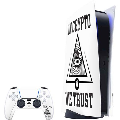 In Crypto We Trust PS5 Bundle Skin