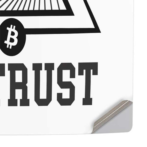 In Crypto We Trust PS5 Console Skin