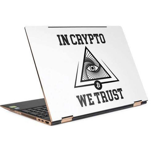 In Crypto We Trust HP Spectre Skin