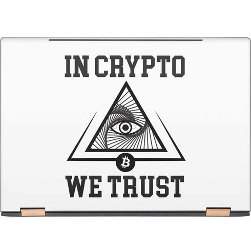 In Crypto We Trust HP Spectre Skin