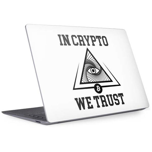 In Crypto We Trust Surface Laptop 3 13.5in Skin