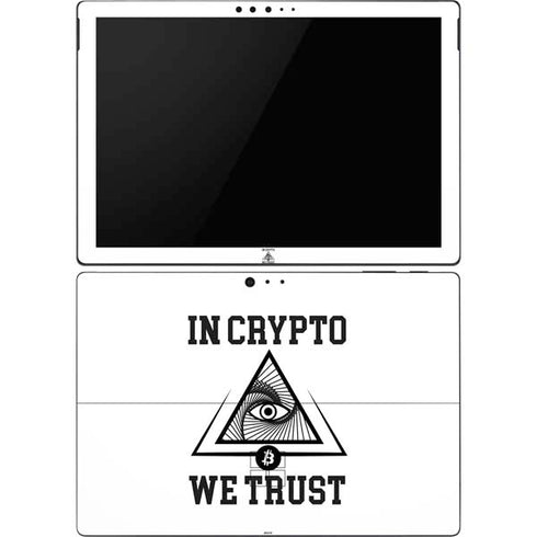 In Crypto We Trust Surface Pro 6 Skin