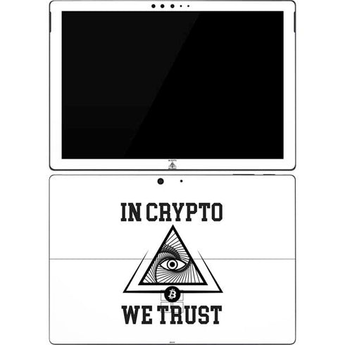 In Crypto We Trust Surface Pro 7 Skin