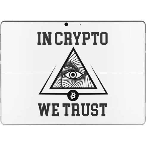 In Crypto We Trust Surface Pro 9 Skin