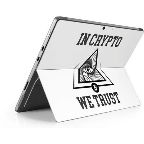 In Crypto We Trust Surface Pro 9 Skin