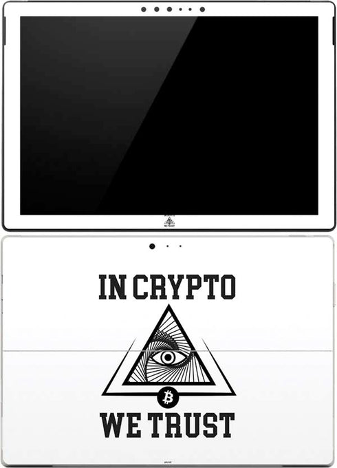 In Crypto We Trust Surface Pro (2017) Skin