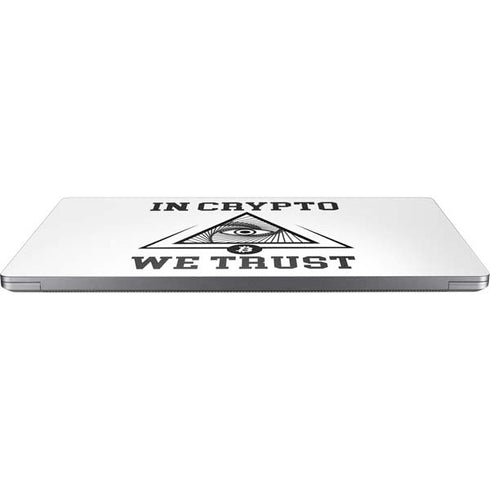 In Crypto We Trust Universal Laptop 12in (9.8 x 6.8in) Skin