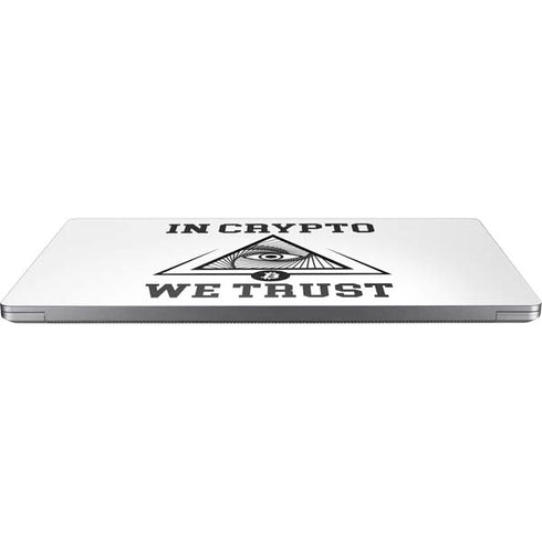 In Crypto We Trust Universal Laptop 14in (11.4 x 8.2in) Skin