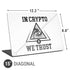 In Crypto We Trust Universal Laptop 15in (12.2 x 8.8in) Skin