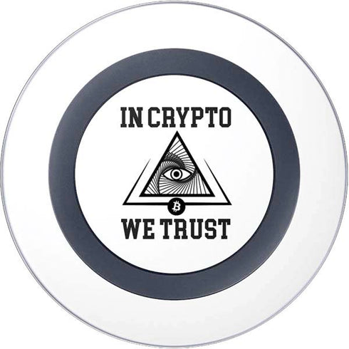 In Crypto We Trust Wireless Charger Skin