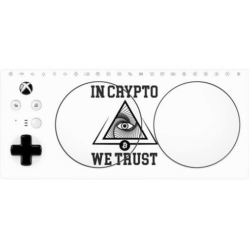In Crypto We Trust Xbox Adaptive Controller Skin