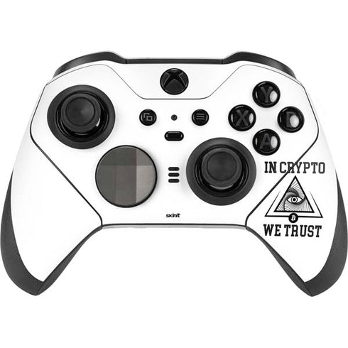 In Crypto We Trust Xbox Elite Wireless Controller Series 2 Skin