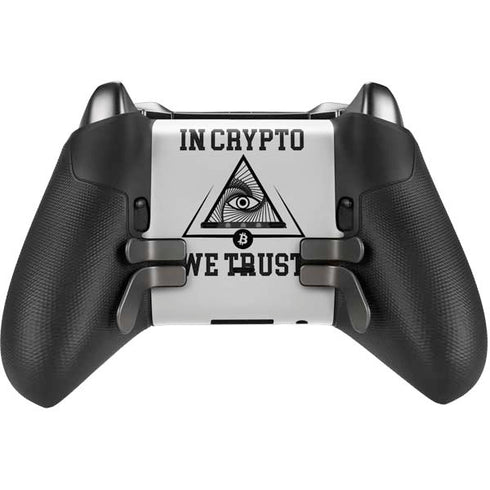 In Crypto We Trust Xbox Elite Wireless Controller Series 2 Skin