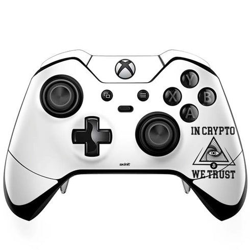 In Crypto We Trust Xbox One Elite Controller Skin