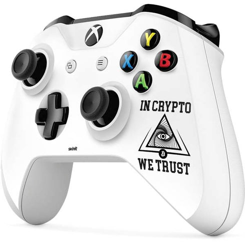 In Crypto We Trust Xbox One S All-Digital Edition Bundle Skin