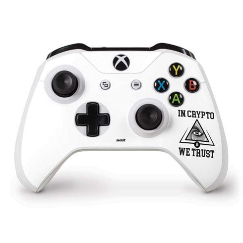 In Crypto We Trust Xbox One S Controller Skin