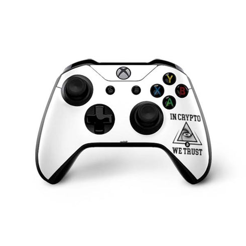 In Crypto We Trust Xbox One X Controller Skin