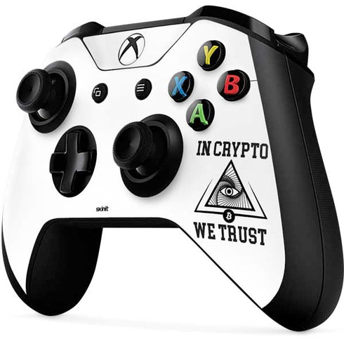 In Crypto We Trust Xbox One X Controller Skin