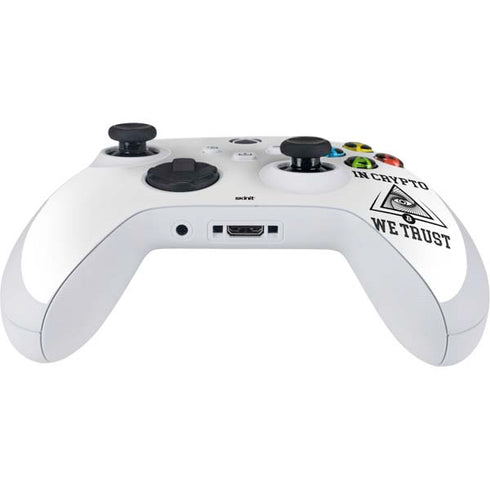 In Crypto We Trust Xbox Series S Controller Skin