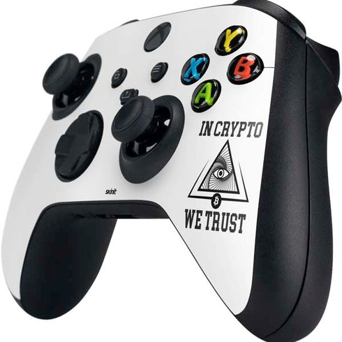 In Crypto We Trust Xbox Series X Controller Skin
