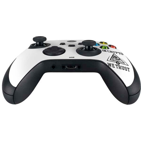 In Crypto We Trust Xbox Series X Controller Skin