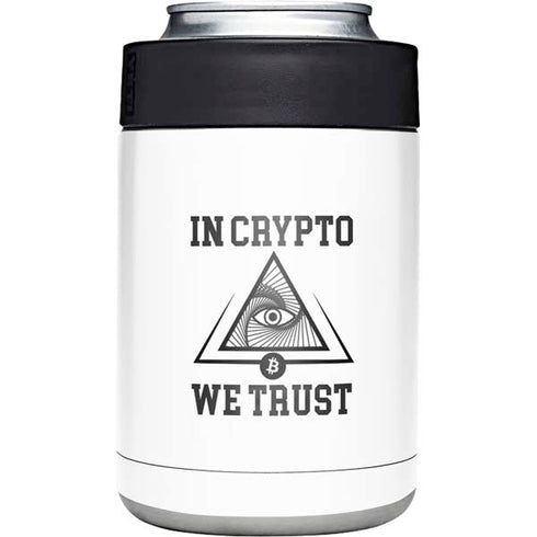 In Crypto We Trust Yeti Colster Can Insulator Skin