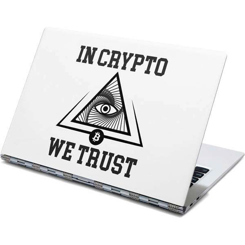 In Crypto We Trust Yoga 910 2-in-1 14in Touch-Screen Skin