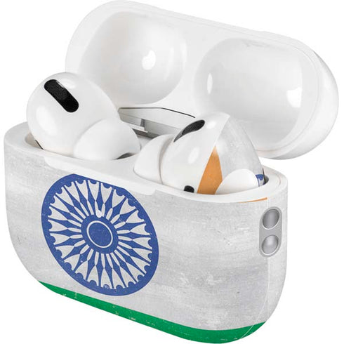 India Flag Distressed AirPods Pro 2nd Gen Skin