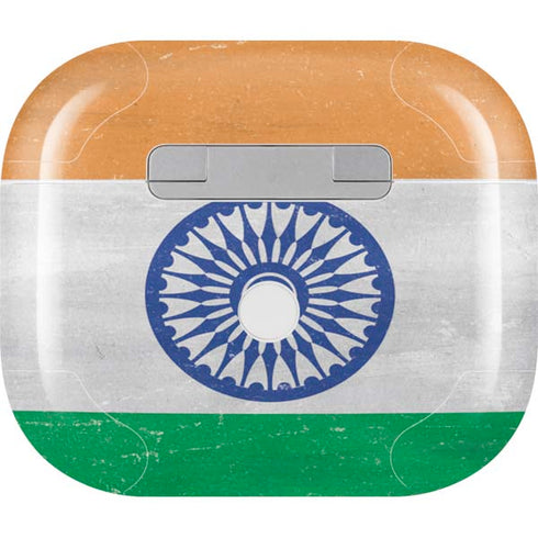 India Flag Distressed Apple AirPods (3rd Gen 2021) Skin