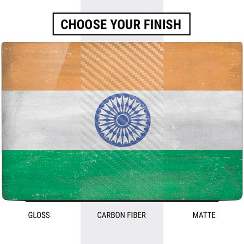 India Flag Distressed Dell Vostro Skin