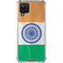India Flag Distressed Galaxy A12 Clear Case