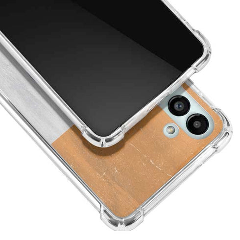 India Flag Distressed Galaxy A13 5G Clear Case