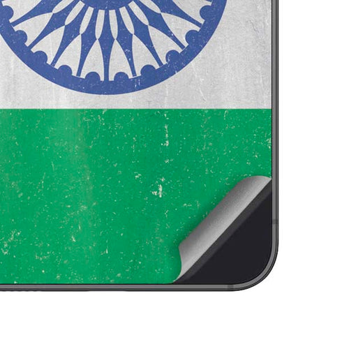 India Flag Distressed Galaxy A14 5G Skin