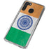 India Flag Distressed Galaxy A21 Clear Case