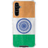 India Flag Distressed Galaxy A54 5G Clear Case