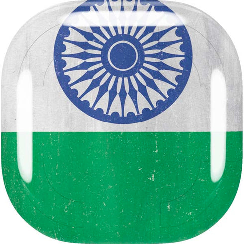 India Flag Distressed Galaxy Buds Live Skin