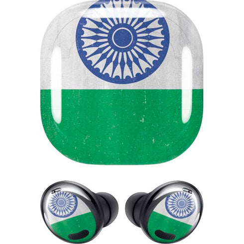 India Flag Distressed Galaxy Buds Pro Skin