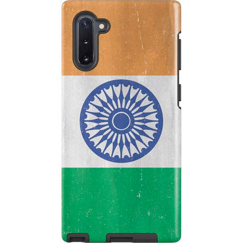 India Flag Distressed Galaxy Note 10 Pro Case