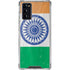 India Flag Distressed Galaxy Note20 5G Clear Case