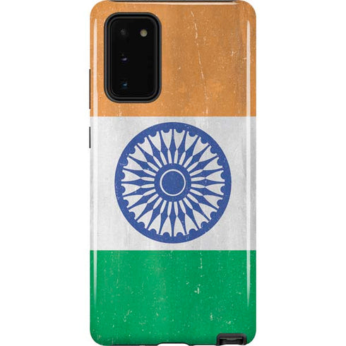 India Flag Distressed Galaxy Note20 5G Pro Case