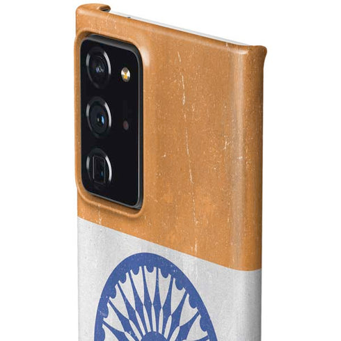 India Flag Distressed Galaxy Note20 Ultra 5G Lite Case